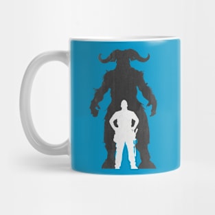 Wrong Side of a Workingman Book Cover (no text) Mug